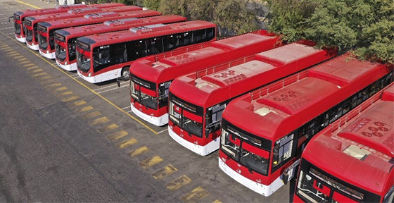 Red alcanza una flota de 1.000 buses que beneficia a cerca de tres millones de personas en 30 comunas
