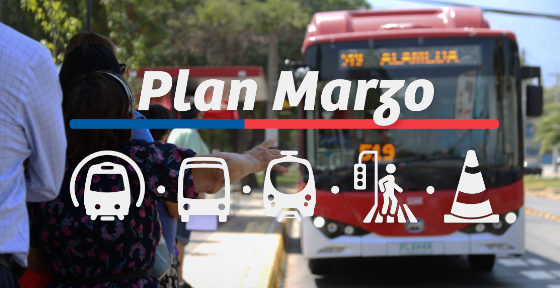 Presentamos Plan Marzo y detallamos funcionamiento del transporte público a nivel nacional
